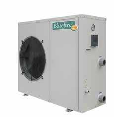 Bluefire SENIOR E MASTER Bluefire SENIOR AND MASTER Heat pumps - • scocca in acciaio preverniciato a forno con display LCD • riscaldamento costante e funzione di raffreddamento • scambiatore di calore in titanio con alta resistenza alla corrosione • funzione accensione e spegnimento temporizzata • sensore di flusso anti-marcia a vuoto • protezione alta/bassa pressione • auto sbrinamento, garanzia di funzionamento in ambienti a basse temperature